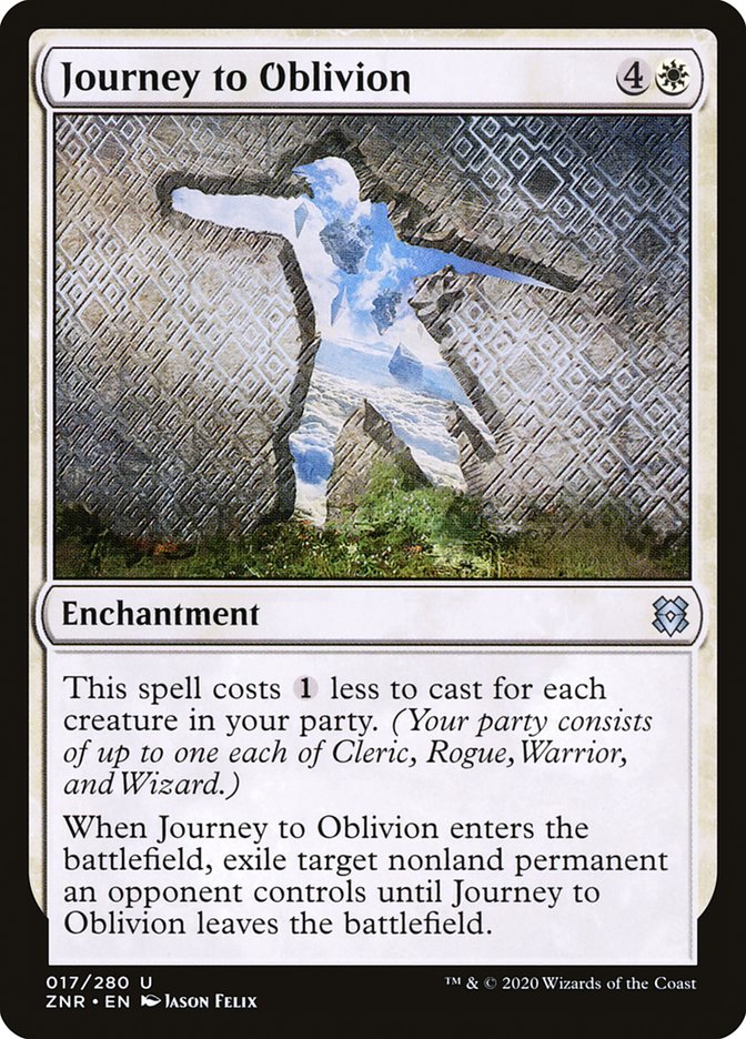 Journey to Oblivion [Zendikar Rising] | Fandemonia Ltd