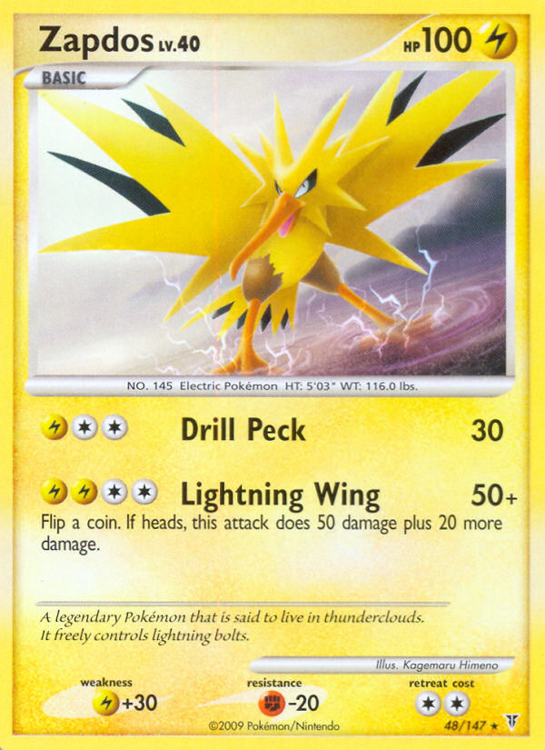 Zapdos (48/147) [Platinum: Supreme Victors] | Fandemonia Ltd