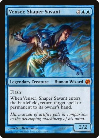 Venser, Shaper Savant [From the Vault: Twenty] | Fandemonia Ltd