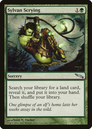 Sylvan Scrying [Mirrodin] | Fandemonia Ltd