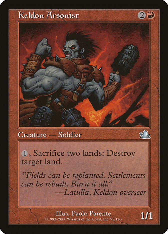 Keldon Arsonist [Prophecy] | Fandemonia Ltd