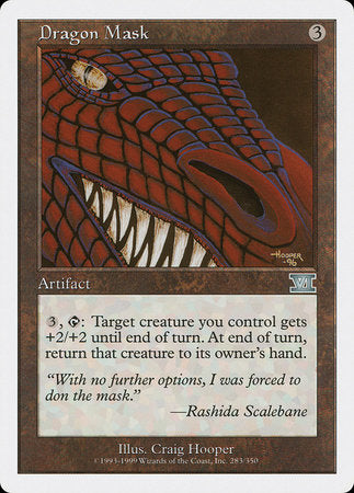 Dragon Mask [Classic Sixth Edition] | Fandemonia Ltd