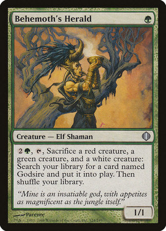 Behemoth's Herald [Shards of Alara] | Fandemonia Ltd