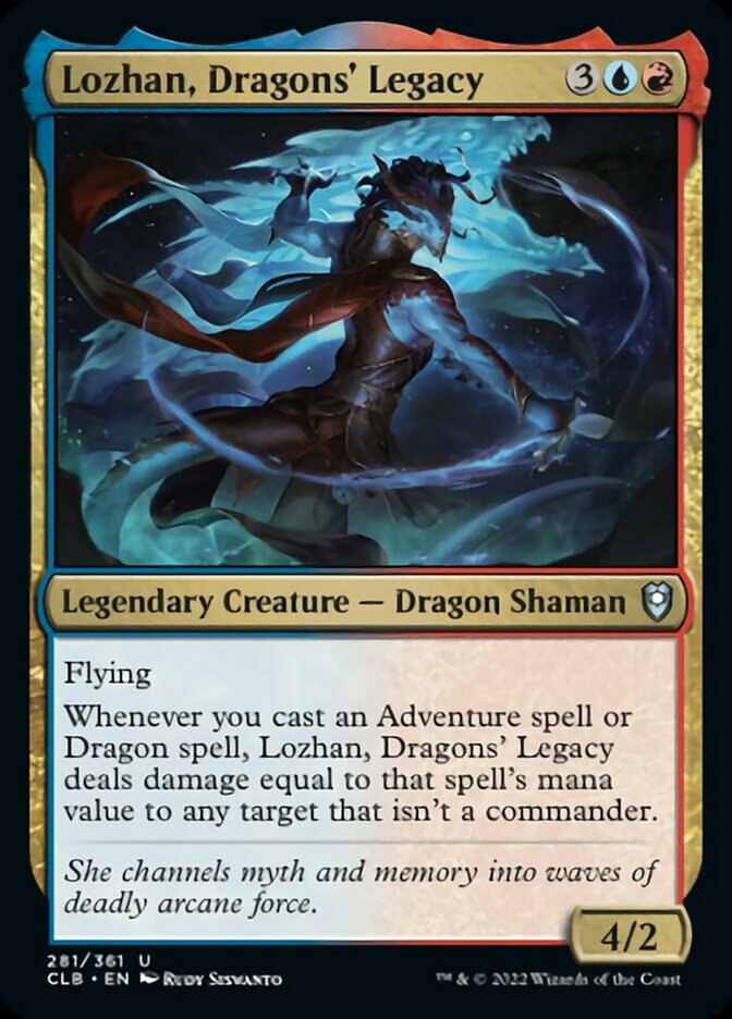 Lozhan, Dragons' Legacy [Commander Legends: Battle for Baldur's Gate] | Fandemonia Ltd