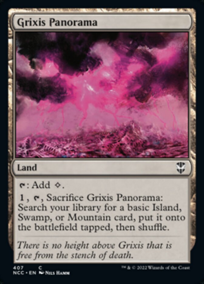 Grixis Panorama [Streets of New Capenna Commander] | Fandemonia Ltd