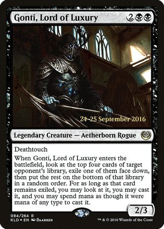 Gonti, Lord of Luxury [Kaladesh Promos] | Fandemonia Ltd