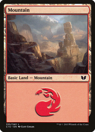 Mountain (335) [Commander 2015] | Fandemonia Ltd