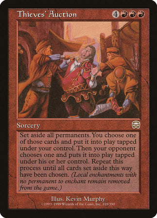 Thieves' Auction [Mercadian Masques] | Fandemonia Ltd