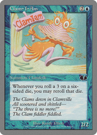 Clam-I-Am [Unglued] | Fandemonia Ltd