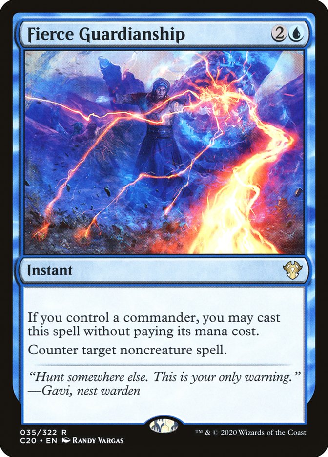 Fierce Guardianship [Commander 2020] | Fandemonia Ltd