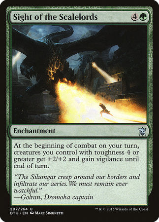Sight of the Scalelords [Dragons of Tarkir] | Fandemonia Ltd