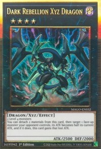 Dark Rebellion Xyz Dragon [MAGO-EN032] Gold Rare | Fandemonia Ltd