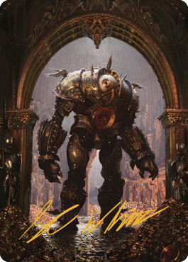 Marut Art Card (Gold-Stamped Signature) [Commander Legends: Battle for Baldur's Gate Art Series] | Fandemonia Ltd