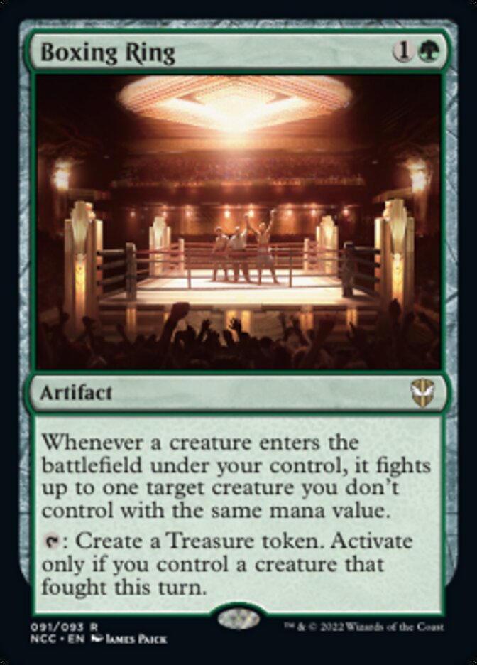 Boxing Ring [Streets of New Capenna Commander] | Fandemonia Ltd