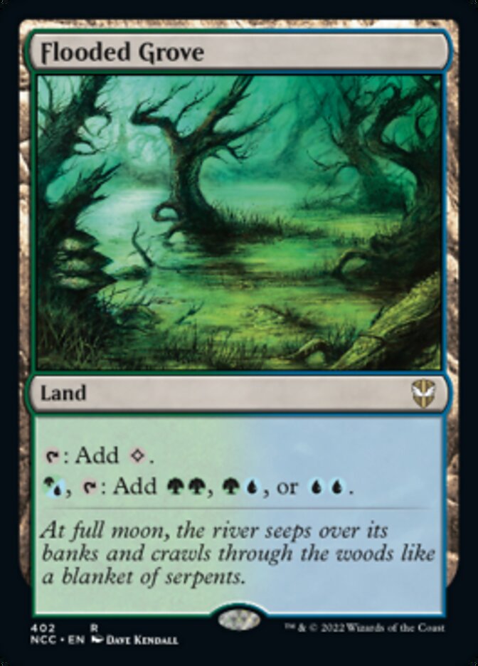 Flooded Grove [Streets of New Capenna Commander] | Fandemonia Ltd