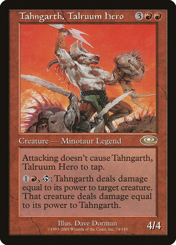 Tahngarth, Talruum Hero (Dave Dorman) [Planeshift] | Fandemonia Ltd