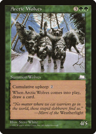Arctic Wolves [Weatherlight] | Fandemonia Ltd