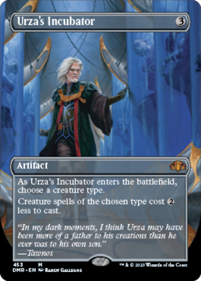 Urza's Incubator (Borderless Alternate Art) [Dominaria Remastered] | Fandemonia Ltd