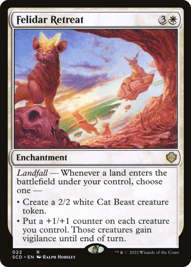 Felidar Retreat [Starter Commander Decks] | Fandemonia Ltd