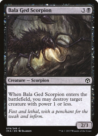 Bala Ged Scorpion [Iconic Masters] | Fandemonia Ltd