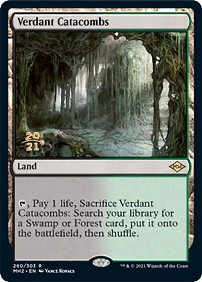 Verdant Catacombs [Modern Horizons 2 Prerelease Promos] | Fandemonia Ltd