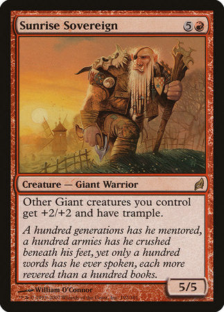 Sunrise Sovereign [Lorwyn] | Fandemonia Ltd
