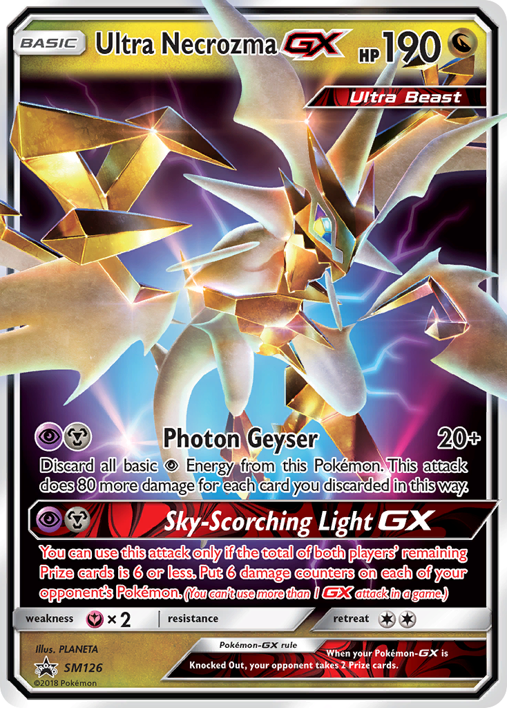 Ultra Necrozma GX (SM126) [Sun & Moon: Black Star Promos] | Fandemonia Ltd