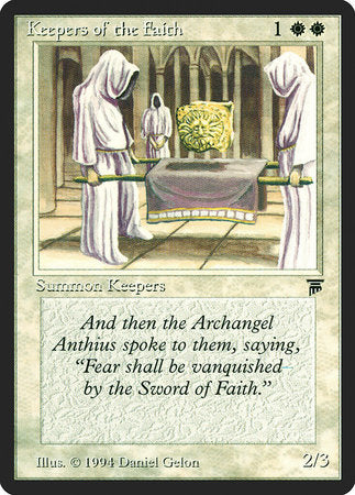 Keepers of the Faith [Legends] | Fandemonia Ltd