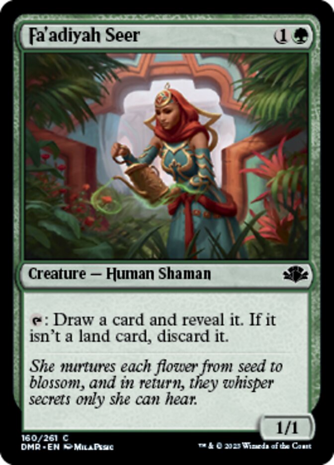Fa'adiyah Seer [Dominaria Remastered] | Fandemonia Ltd