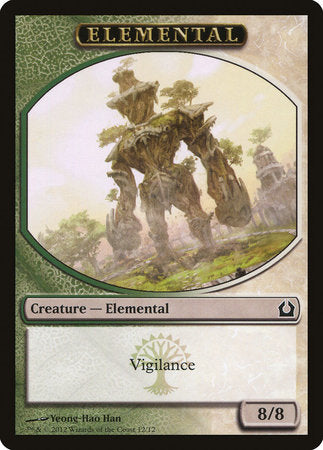 Elemental Token (Green/White) [Return to Ravnica Tokens] | Fandemonia Ltd