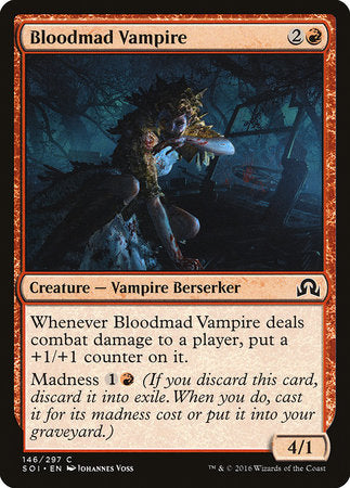 Bloodmad Vampire [Shadows over Innistrad] | Fandemonia Ltd