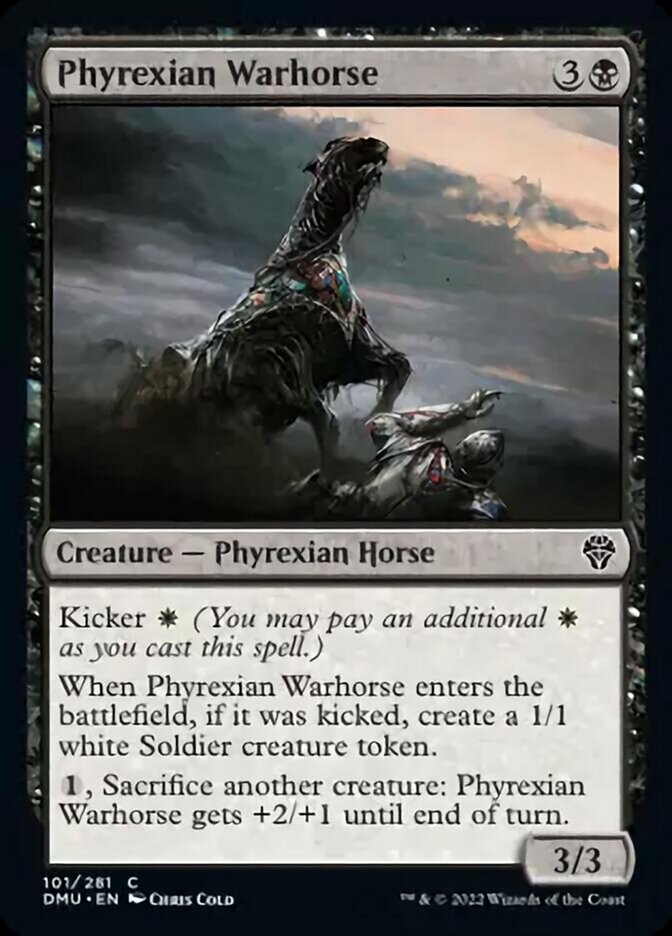 Phyrexian Warhorse [Dominaria United] | Fandemonia Ltd