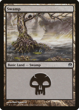 Swamp (34) [Duel Decks: Phyrexia vs. the Coalition] | Fandemonia Ltd