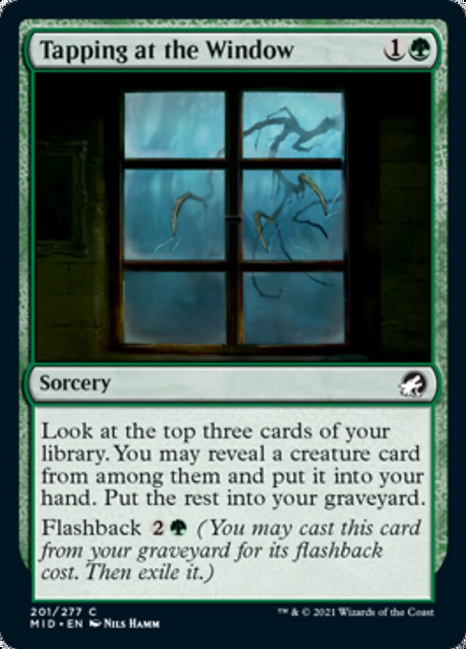 Tapping at the Window [Innistrad: Midnight Hunt] | Fandemonia Ltd