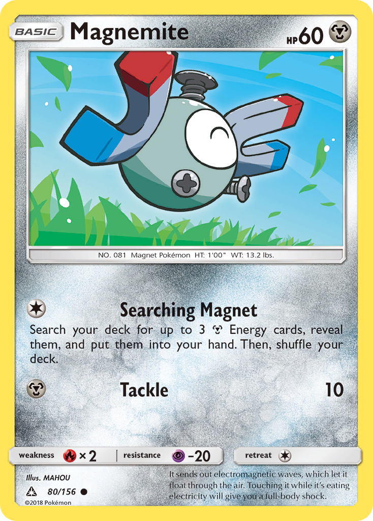 Magnemite (80/156) [Sun & Moon: Ultra Prism] | Fandemonia Ltd