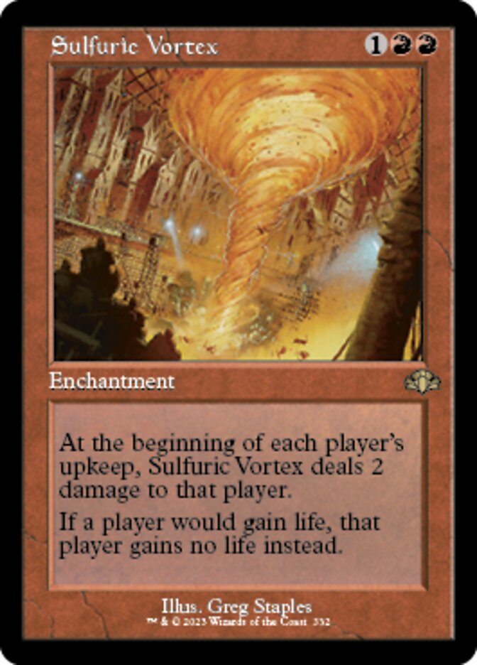 Sulfuric Vortex (Retro) [Dominaria Remastered] | Fandemonia Ltd