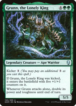 Grunn, the Lonely King [Dominaria] | Fandemonia Ltd