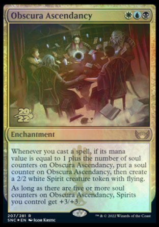 Obscura Ascendancy [Streets of New Capenna Prerelease Promos] | Fandemonia Ltd