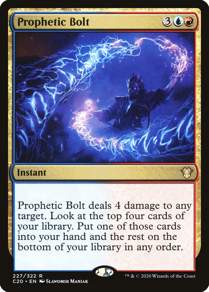 Prophetic Bolt [Commander 2020] | Fandemonia Ltd