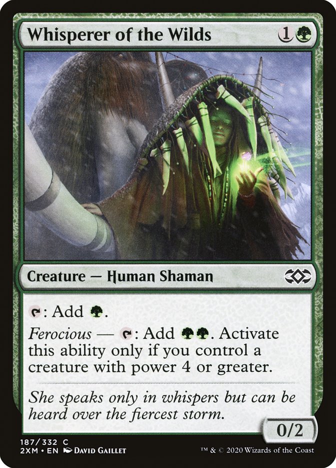Whisperer of the Wilds [Double Masters] | Fandemonia Ltd