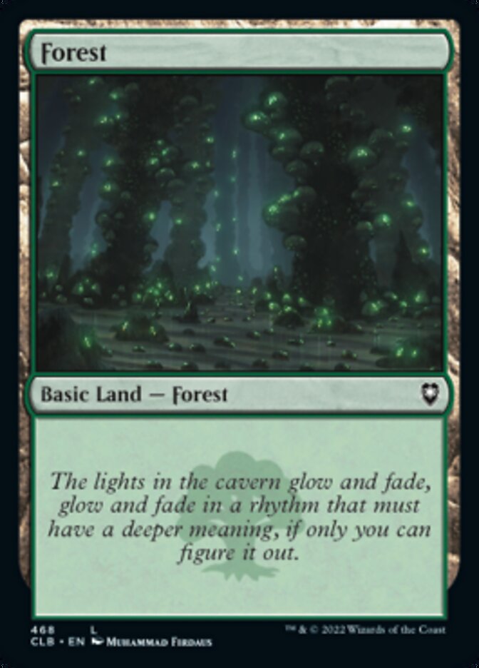 Forest (468) [Commander Legends: Battle for Baldur's Gate] | Fandemonia Ltd
