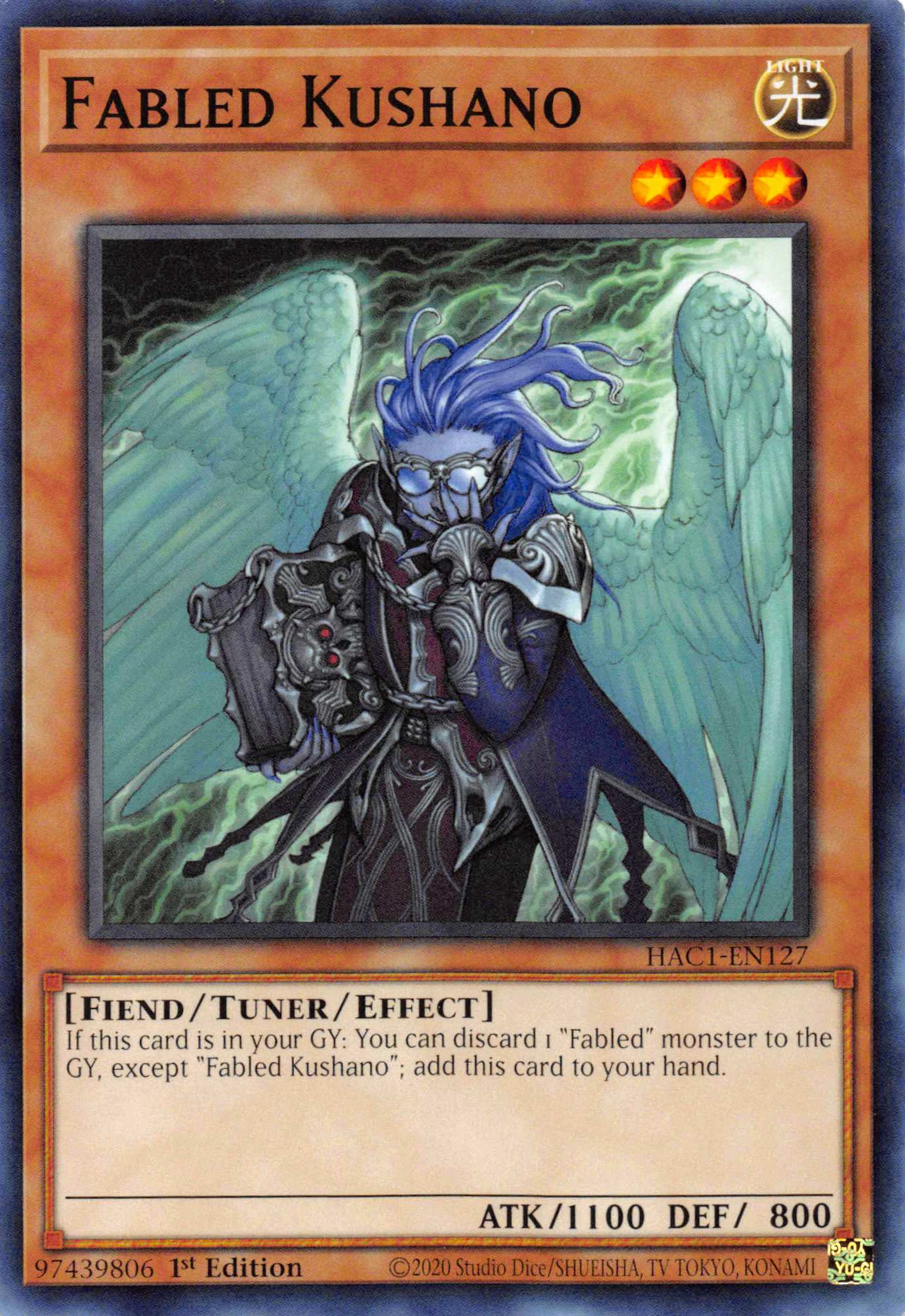 Fabled Kushano [HAC1-EN127] Common | Fandemonia Ltd