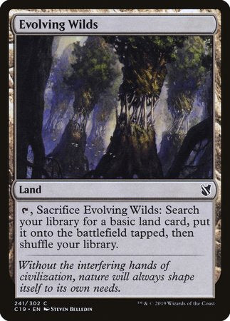 Evolving Wilds [Commander 2019] | Fandemonia Ltd