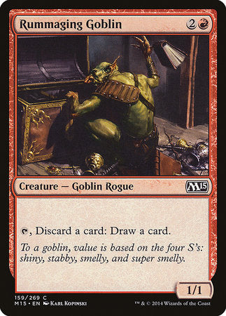 Rummaging Goblin [Magic 2015] | Fandemonia Ltd