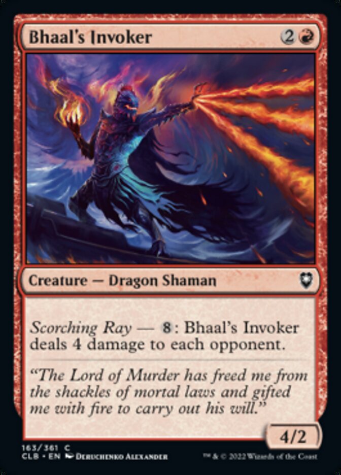 Bhaal's Invoker [Commander Legends: Battle for Baldur's Gate] | Fandemonia Ltd