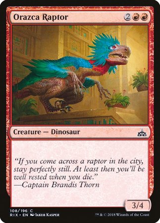 Orazca Raptor [Rivals of Ixalan] | Fandemonia Ltd