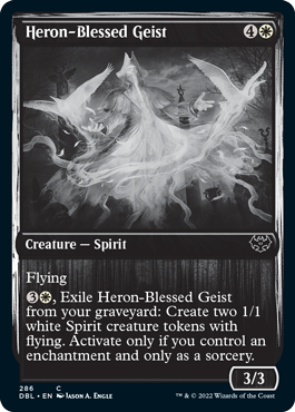 Heron-Blessed Geist [Innistrad: Double Feature] | Fandemonia Ltd