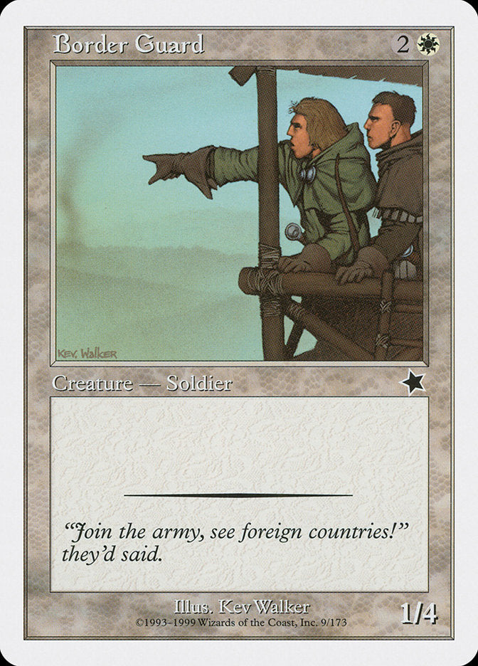 Border Guard [Starter 1999] | Fandemonia Ltd