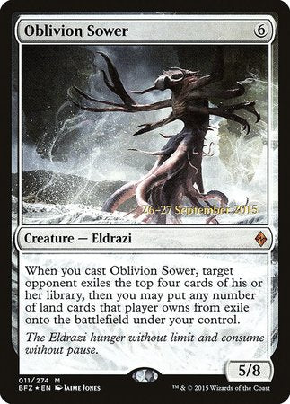 Oblivion Sower [Battle for Zendikar Promos] | Fandemonia Ltd