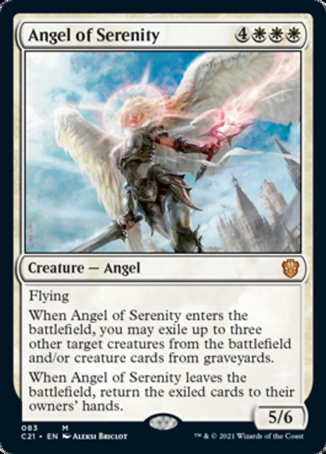 Angel of Serenity [Commander 2021] | Fandemonia Ltd
